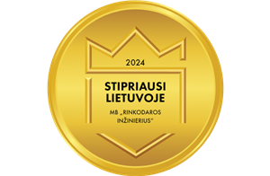 Ženklas „Stipriausi Lietuvoje 2024“